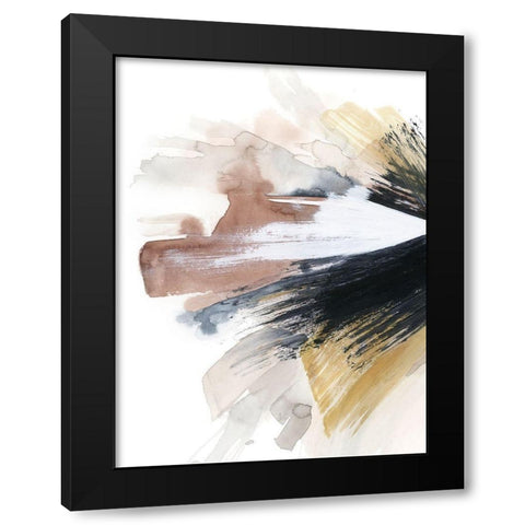 Desert Eruption I Black Modern Wood Framed Art Print with Double Matting by Popp, Grace