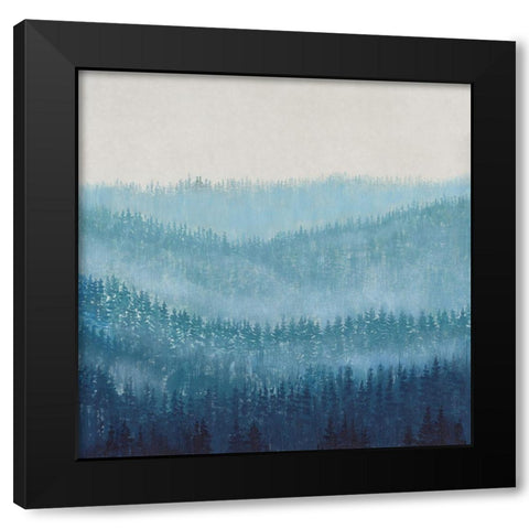 Smoky Ridge I Black Modern Wood Framed Art Print by OToole, Tim