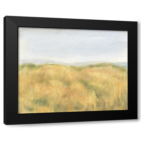 Wheat Fields II Black Modern Wood Framed Art Print by OToole, Tim