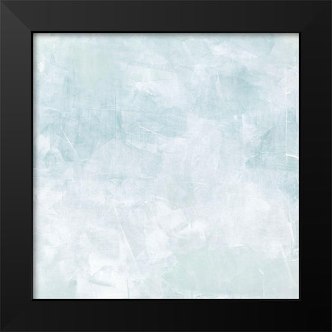 Drifting Blue II Black Modern Wood Framed Art Print by Caroline, Emma