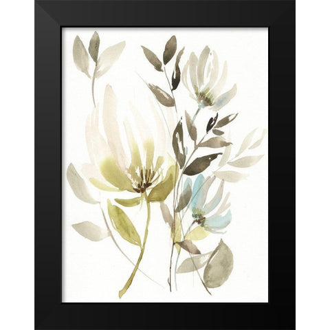 Winter Arrangement II Black Modern Wood Framed Art Print by Goldberger, Jennifer