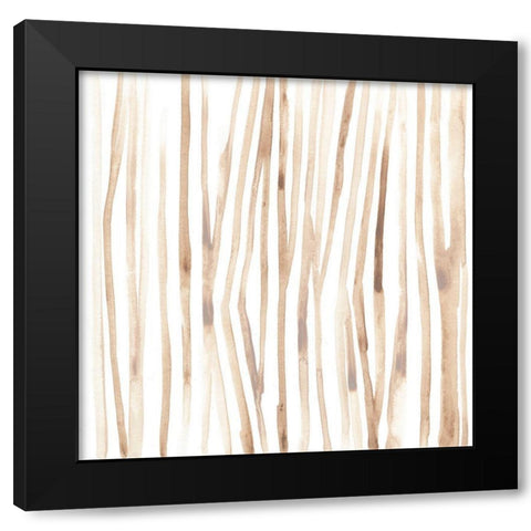Subtle Signals III Black Modern Wood Framed Art Print by Vess, June Erica