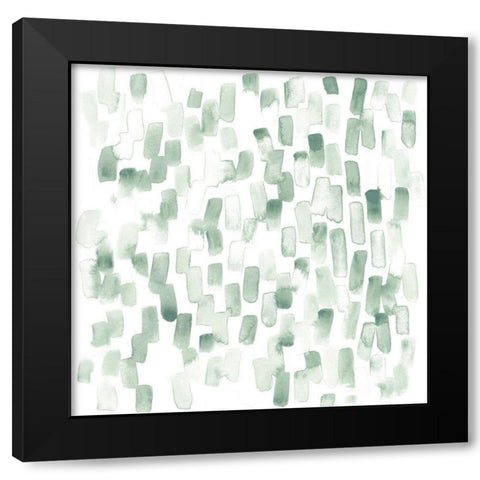 Subtle Signals IV Black Modern Wood Framed Art Print with Double Matting by Vess, June Erica