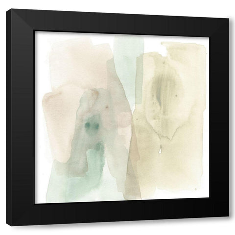 Subtle Signals V Black Modern Wood Framed Art Print with Double Matting by Vess, June Erica