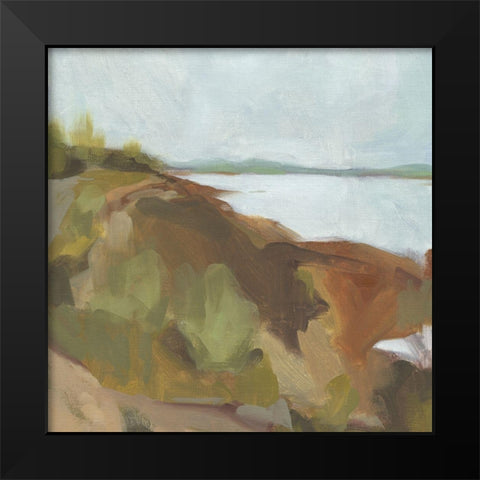 Low Country Landscape I Black Modern Wood Framed Art Print by Green, Jacob