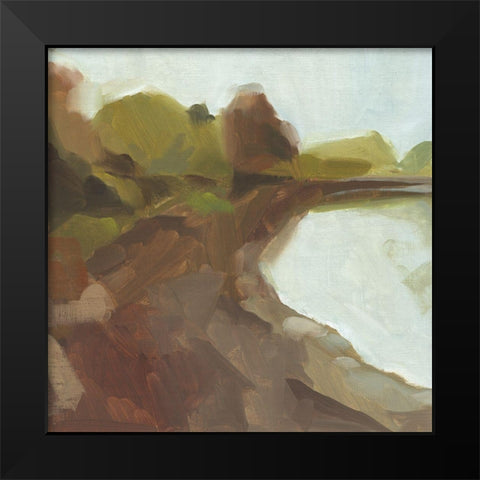 Low Country Landscape IV Black Modern Wood Framed Art Print by Green, Jacob