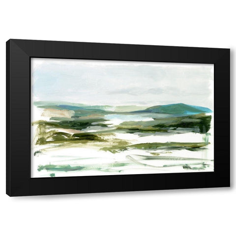 Marsh Sketch I Black Modern Wood Framed Art Print with Double Matting by Harper, Ethan