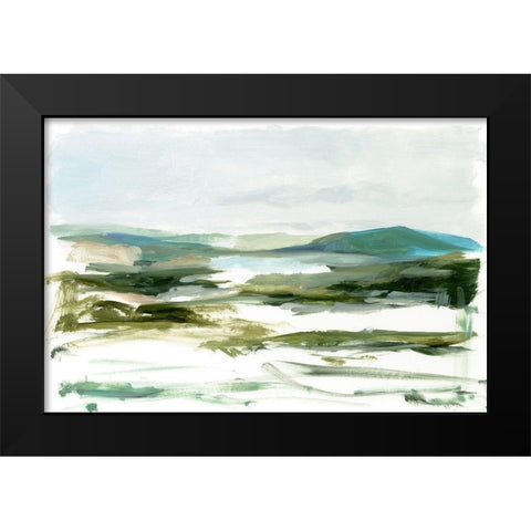 Marsh Sketch I Black Modern Wood Framed Art Print by Harper, Ethan