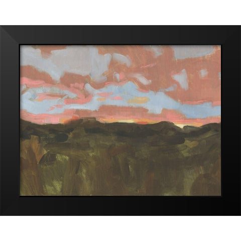 Sunset in Taos II Black Modern Wood Framed Art Print by Green, Jacob