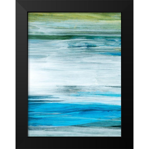 Beryl Swipe IV Black Modern Wood Framed Art Print by Popp, Grace