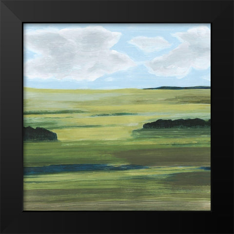 Halcyon Valley I Black Modern Wood Framed Art Print by Popp, Grace