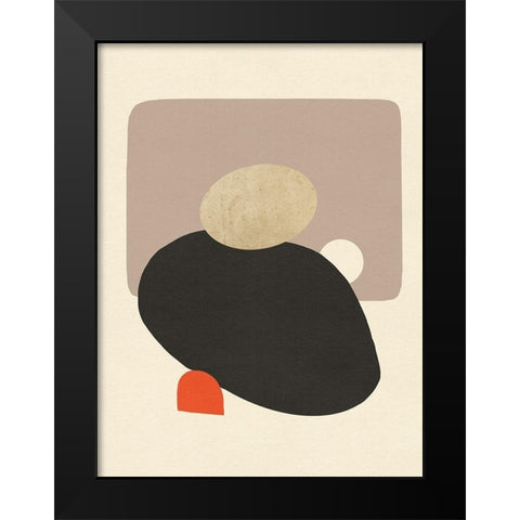 Megalith I Black Modern Wood Framed Art Print by Green, Jacob