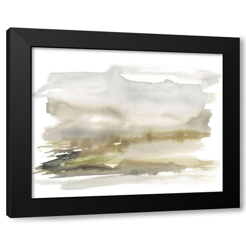 Golden Moor II Black Modern Wood Framed Art Print with Double Matting by Goldberger, Jennifer