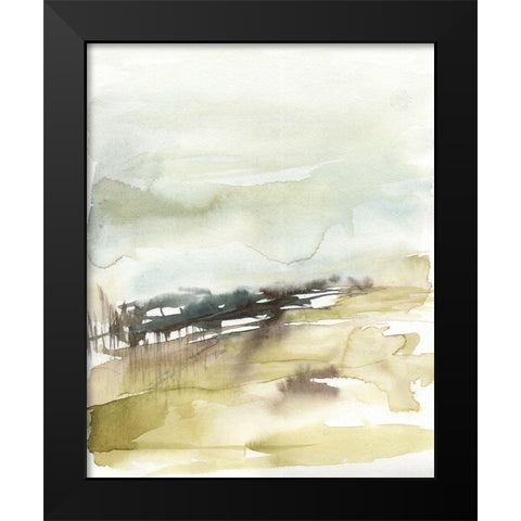 Moody Moor II Black Modern Wood Framed Art Print by Goldberger, Jennifer