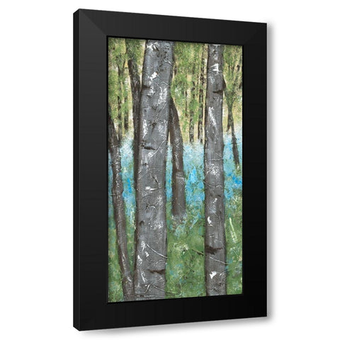 Deep Silence I Black Modern Wood Framed Art Print by Reynolds, Jade