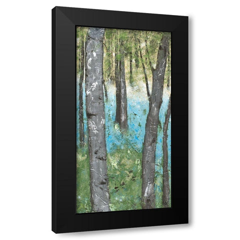 Deep Silence III Black Modern Wood Framed Art Print by Reynolds, Jade