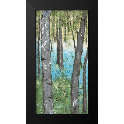 Deep Silence III Black Modern Wood Framed Art Print by Reynolds, Jade