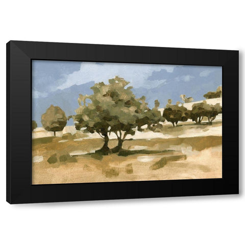End of Summer I Black Modern Wood Framed Art Print by Caroline, Emma
