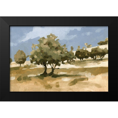 End of Summer I Black Modern Wood Framed Art Print by Caroline, Emma