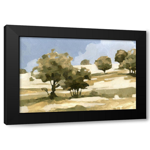 End of Summer II Black Modern Wood Framed Art Print with Double Matting by Caroline, Emma
