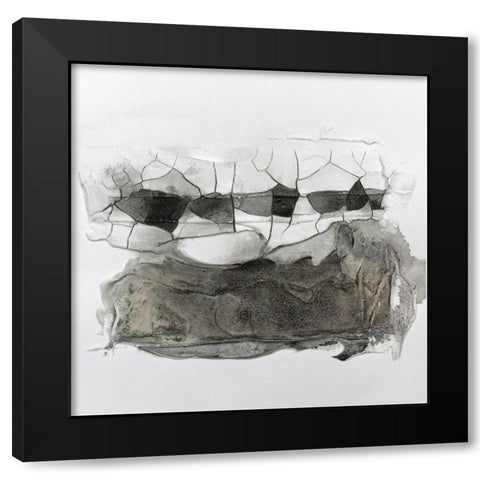 Cut Glass I Black Modern Wood Framed Art Print by Finch, Scherrer