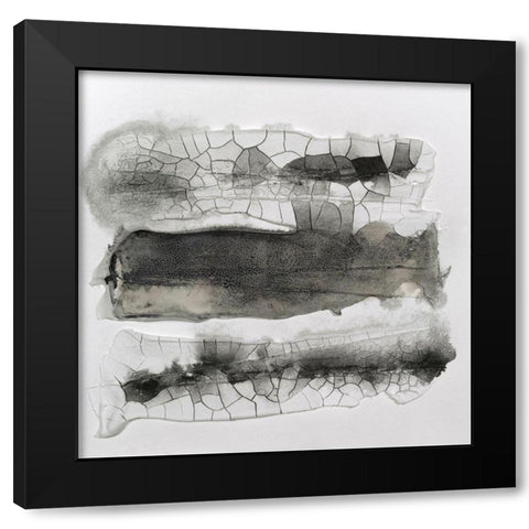 Cut Glass II Black Modern Wood Framed Art Print with Double Matting by Finch, Scherrer