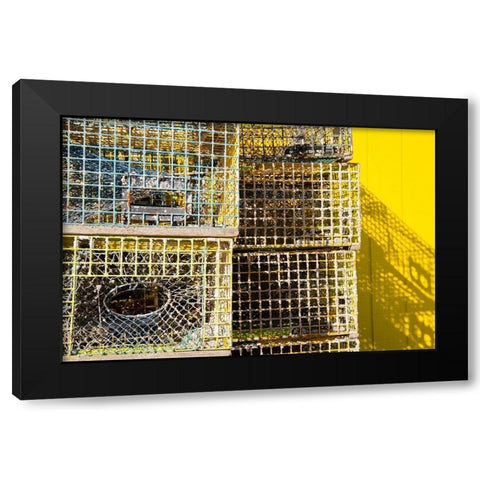 Coastal Trappings IV Black Modern Wood Framed Art Print by DeNardo, Laura