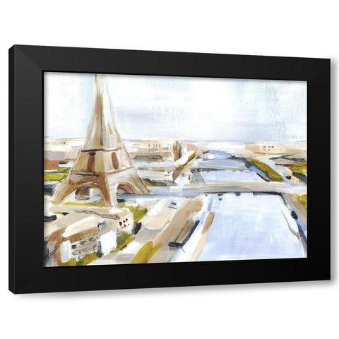 Daylight Paris I Black Modern Wood Framed Art Print with Double Matting by Warren, Annie