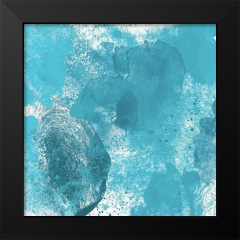 Cool Contemplation II Black Modern Wood Framed Art Print by Saunders, Alonzo