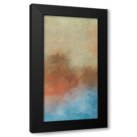 Cooling Warmth I Black Modern Wood Framed Art Print by Saunders, Alonzo