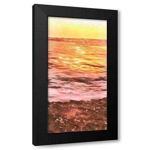 Days End I Black Modern Wood Framed Art Print with Double Matting by Saunders, Alonzo