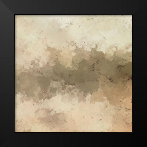 Freeform I Black Modern Wood Framed Art Print by Saunders, Alonzo