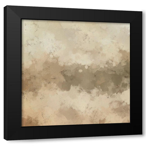 Freeform II Black Modern Wood Framed Art Print by Saunders, Alonzo