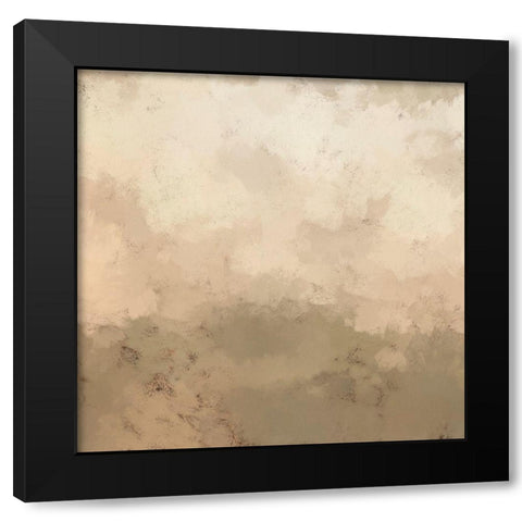 Freeform III Black Modern Wood Framed Art Print by Saunders, Alonzo