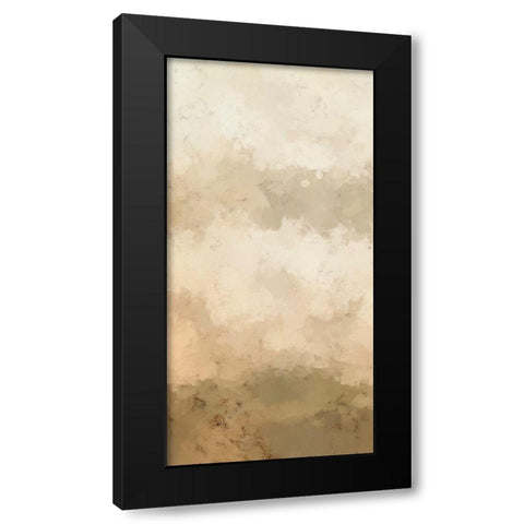 Freeform VI Black Modern Wood Framed Art Print with Double Matting by Saunders, Alonzo
