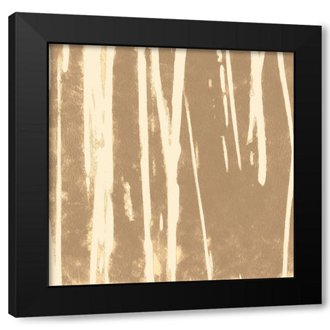 Neutral Paths I Black Modern Wood Framed Art Print by Saunders, Alonzo