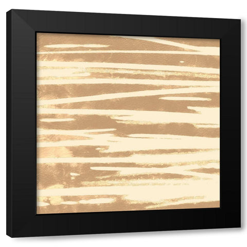 Neutral Paths III Black Modern Wood Framed Art Print with Double Matting by Saunders, Alonzo