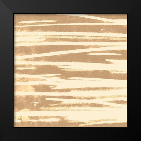 Neutral Paths III Black Modern Wood Framed Art Print by Saunders, Alonzo