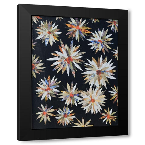 Starburst Too II Black Modern Wood Framed Art Print by Avondet, Natalie