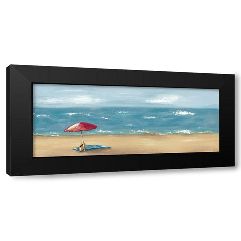 By the Beach III Black Modern Wood Framed Art Print by Reynolds, Jade