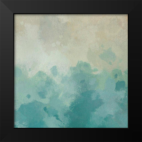 Summers Calm I Black Modern Wood Framed Art Print by Saunders, Alonzo