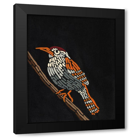 Forest Dweller VIII Black Modern Wood Framed Art Print by Moore, Regina