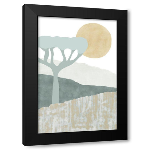 Ennerdale III Black Modern Wood Framed Art Print by Kouta, Flora