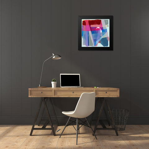 Drifter II Black Modern Wood Framed Art Print by Cartissi
