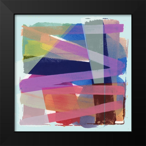 Drifter III Black Modern Wood Framed Art Print by Cartissi