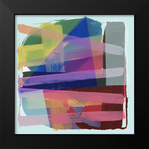 Drifter IV Black Modern Wood Framed Art Print by Cartissi