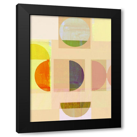Demi I Black Modern Wood Framed Art Print with Double Matting by Cartissi