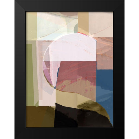 St. Ives 1 Black Modern Wood Framed Art Print by Cartissi