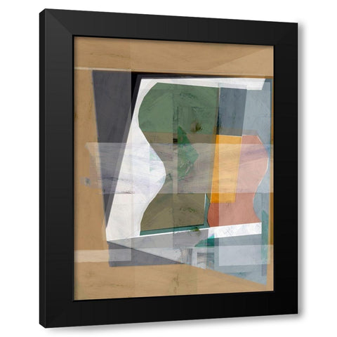 St. Ives 9 Black Modern Wood Framed Art Print by Cartissi