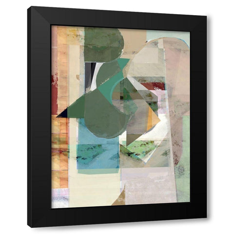 St. Ives 12 Black Modern Wood Framed Art Print by Cartissi